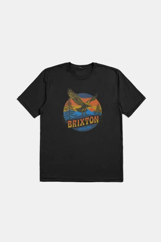 Ridgewood S/S Tailored T-Shirt - Black sold by Brixton