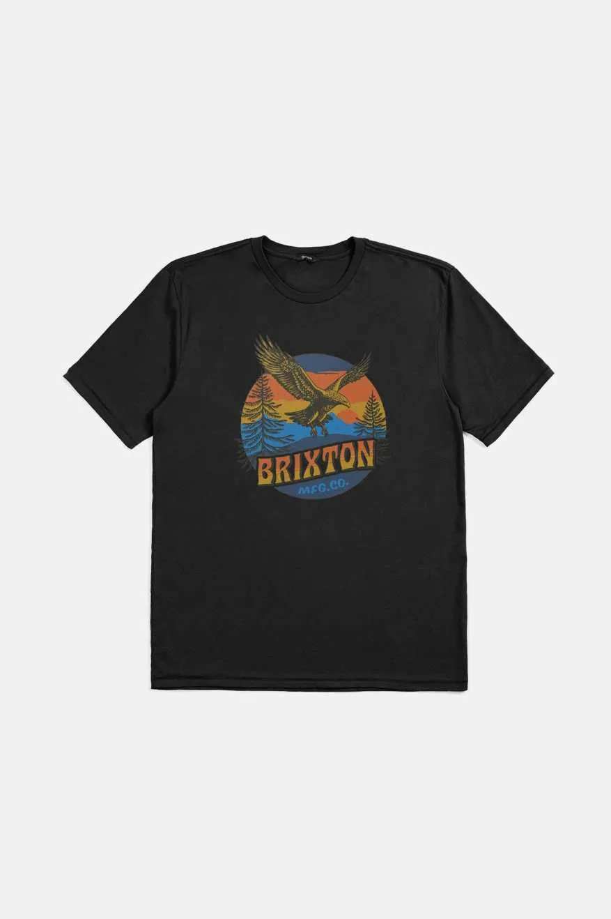 Ridgewood S/S Tailored T-Shirt - Black sold by Brixton