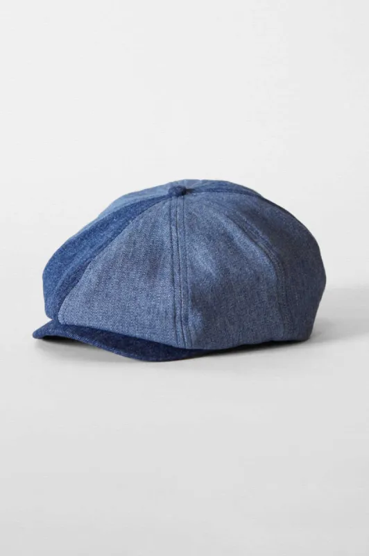 Reserve Assembly Brood Newsboy Cap - Union Herringbone sold by Brixton