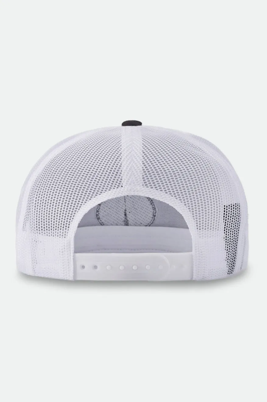 Wheeler Mesh Cap - Black/White sold by Brixton product image thumbnail 2