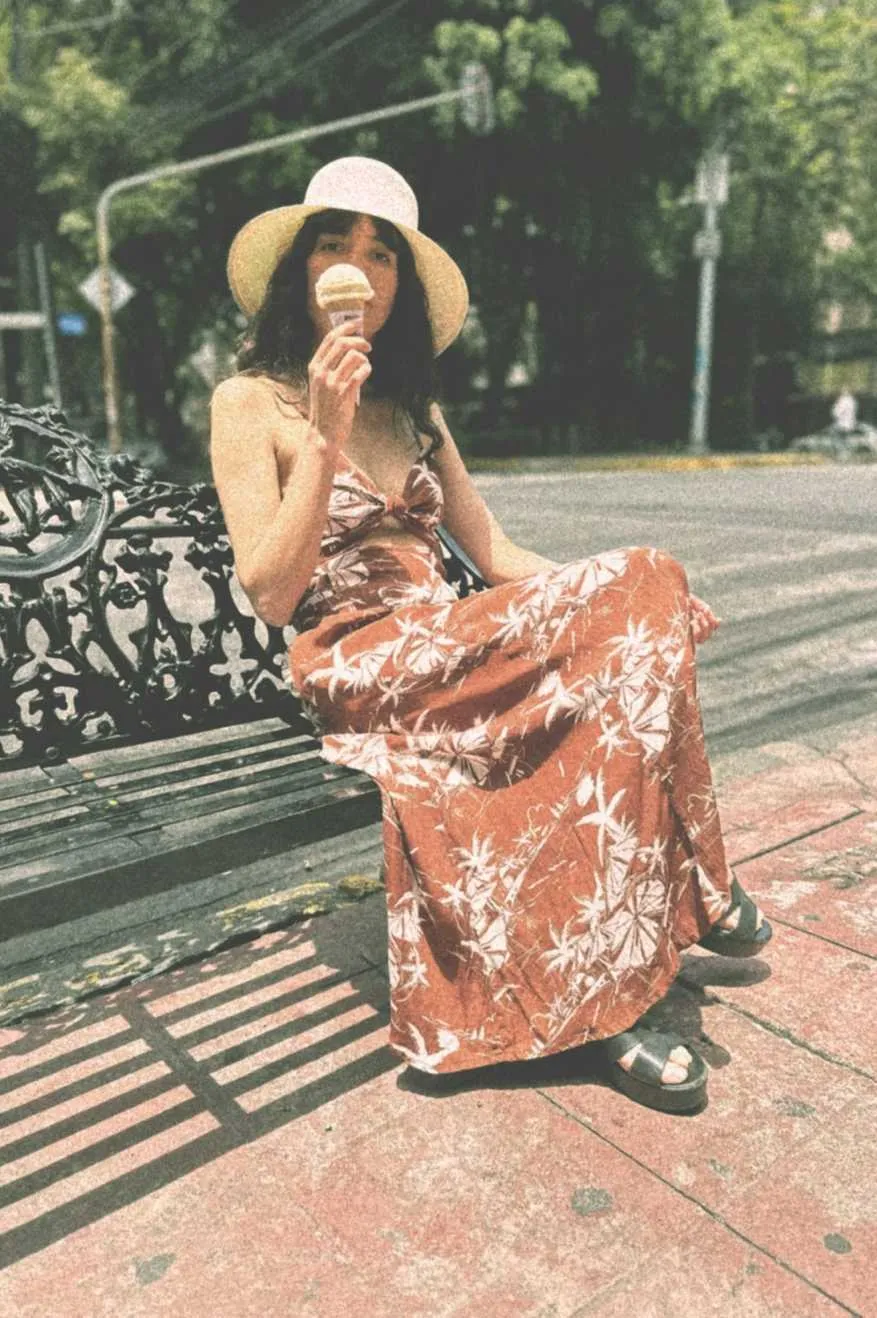 Riviera Dress - Sepia sold by Brixton product image thumbnail 4