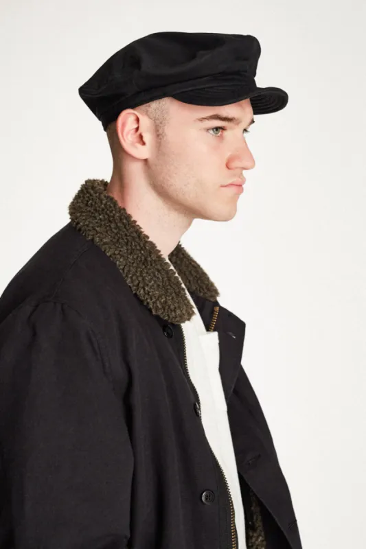 Fiddler Unstructured Cap - Washed Black sold by Brixton