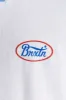 Parson S/S Henley Knit - White/Sky Blue sold by Brixton