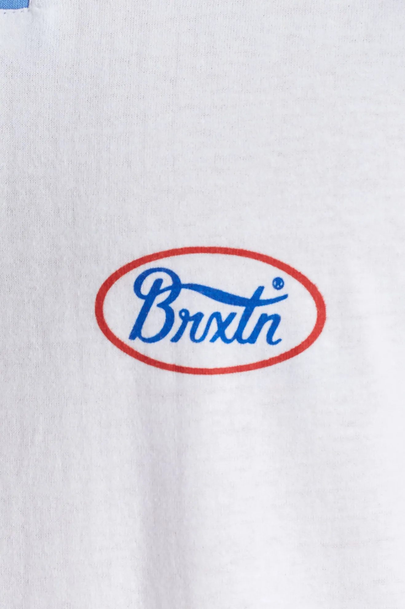 Parson S/S Henley Knit - White/Sky Blue sold by Brixton product image thumbnail 5