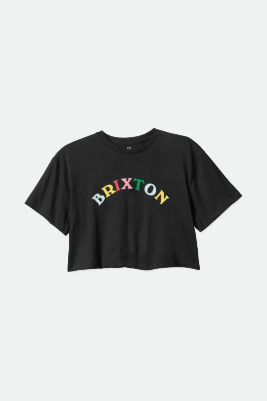 Feelings Women's S/S Skimmer Tee - Black sold by Brixton