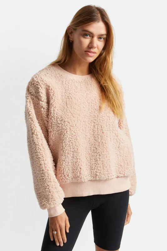 Cloud Sherpa Crew - Nude sold by Brixton