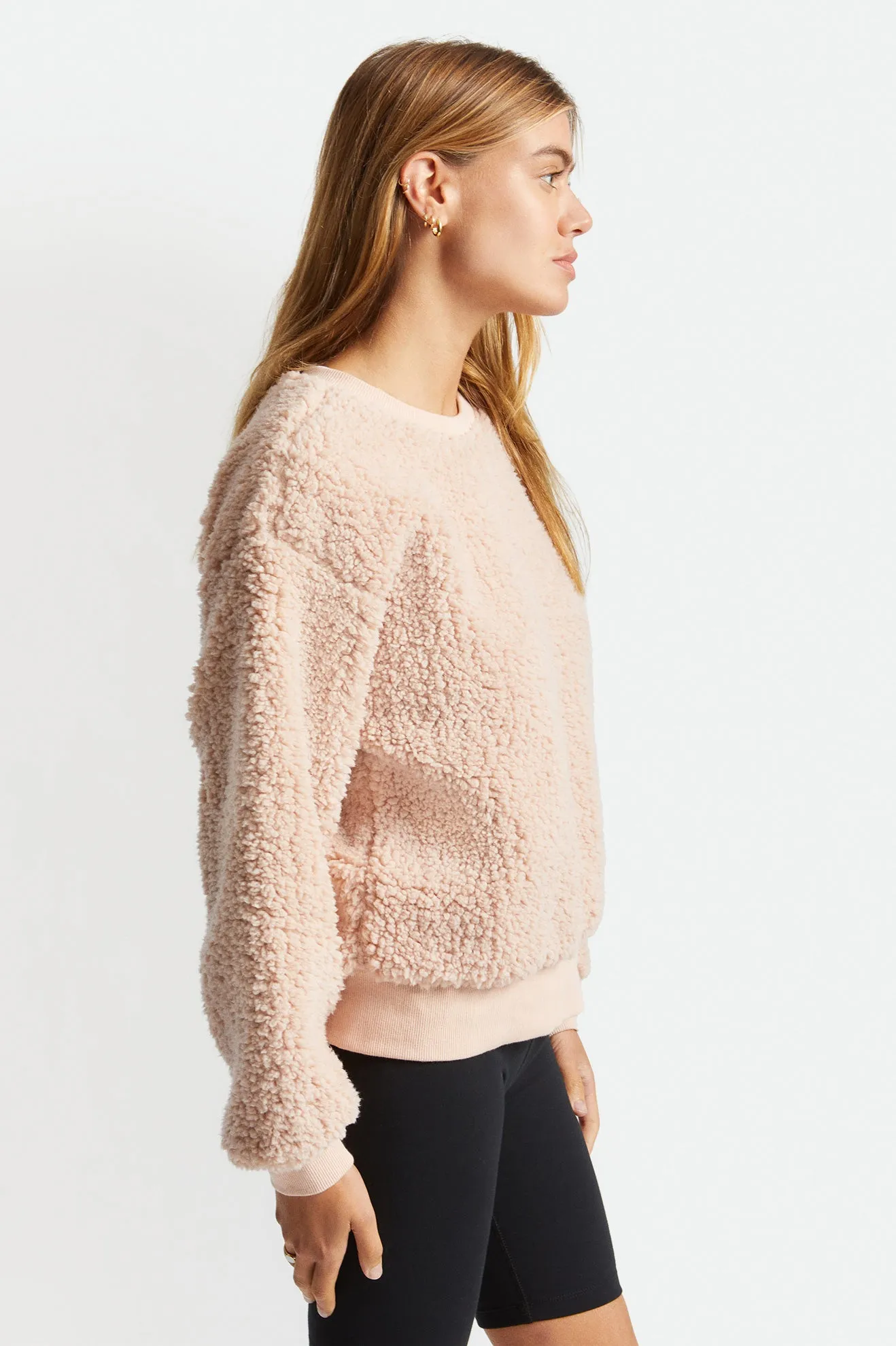 Cloud Sherpa Crew - Nude sold by Brixton product image thumbnail 3