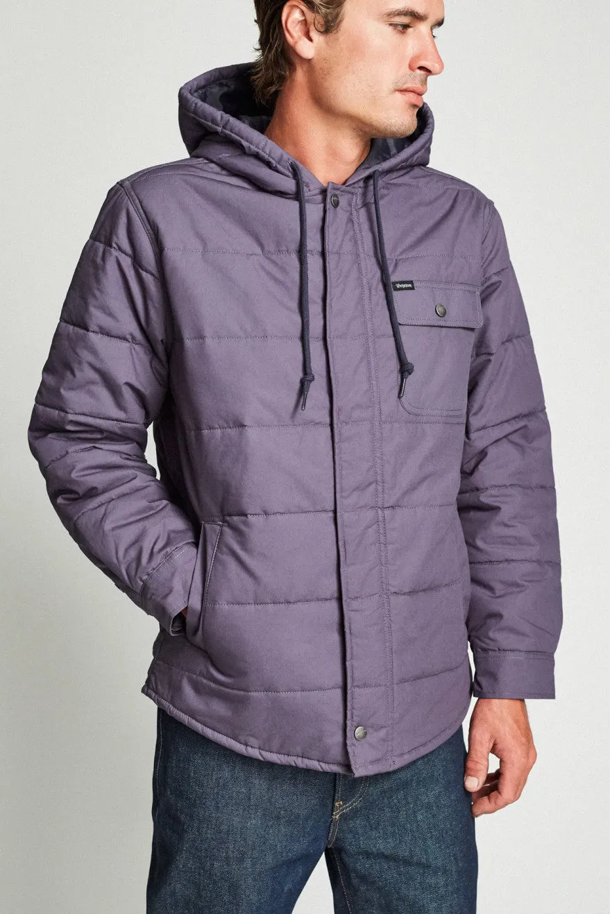 Cass Hood Jacket - Steel Blue sold by Brixton