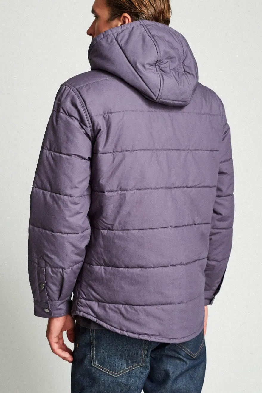 Cass Hood Jacket - Steel Blue sold by Brixton product image thumbnail 3