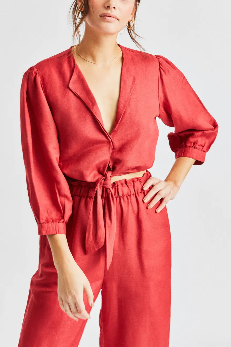 Eden Top - Lava Red sold by Brixton product image thumbnail 3