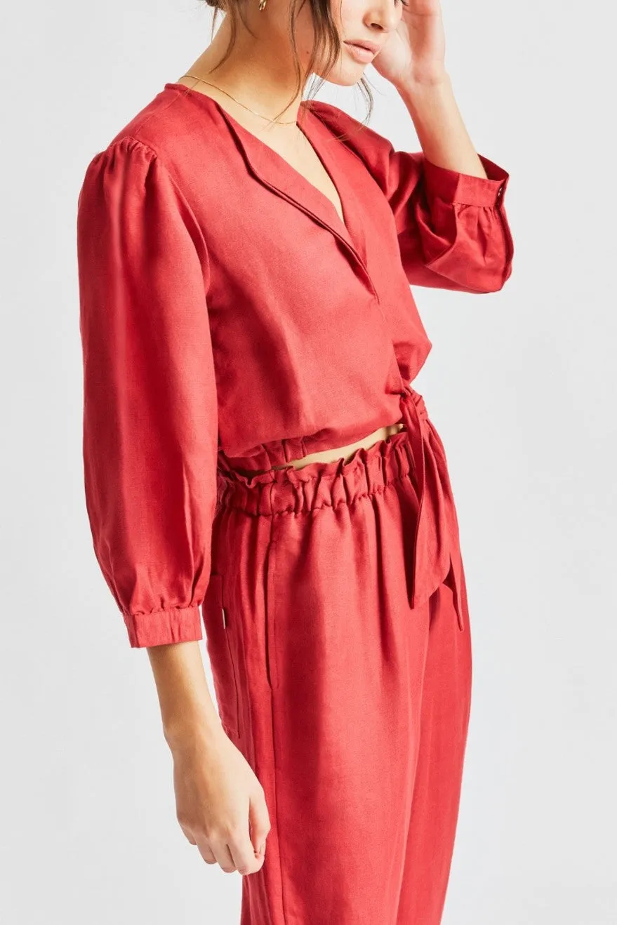 Eden Top - Lava Red sold by Brixton