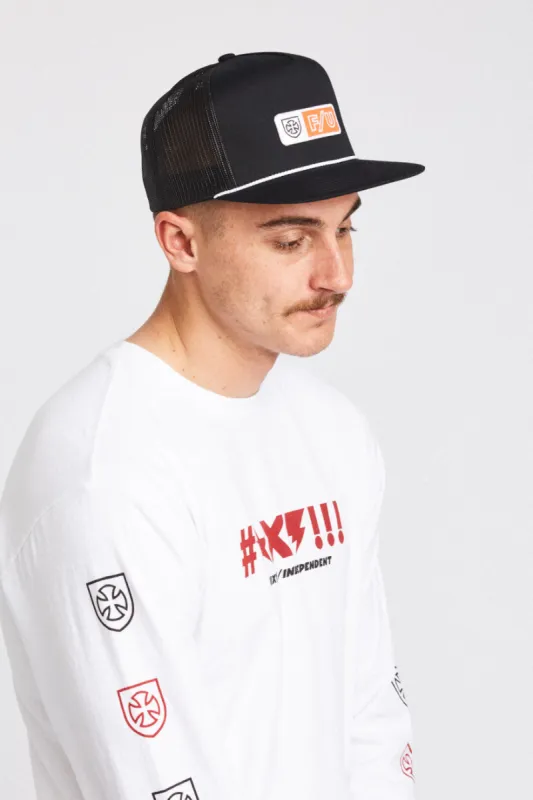 Turnpike HP Mesh Cap - Black sold by Brixton