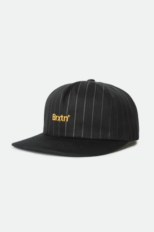 Gate LP Cap - Black sold by Brixton