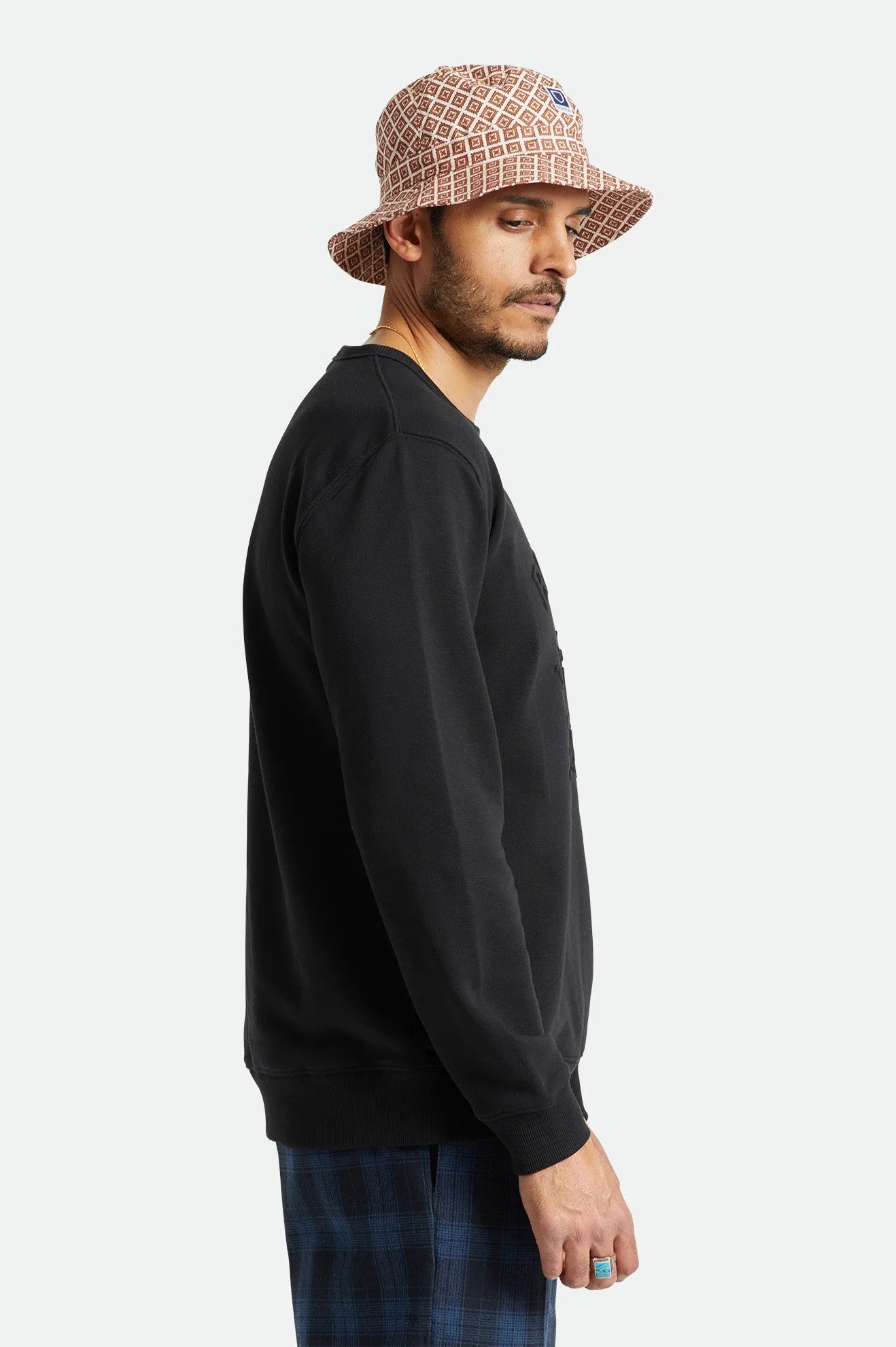 Lion Crest Crew - Black sold by Brixton product image thumbnail 3