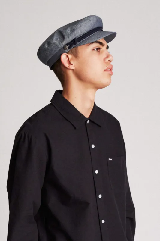 Fiddler Cap - Smoke Blue sold by Brixton