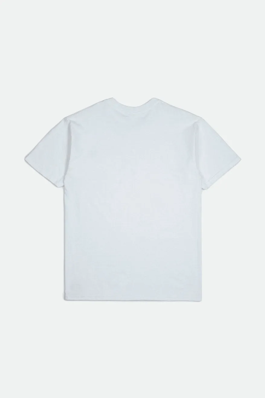 Boys Grade S/S Standard Tee - White sold by Brixton product image thumbnail 2