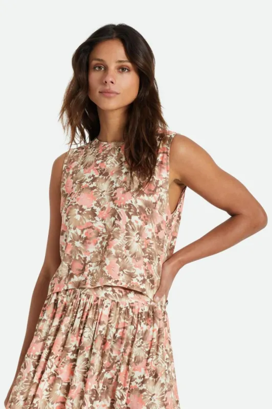 Capri Tank - Pink Nectar made by Brixton