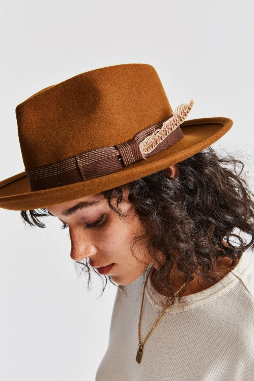 Swindle III Fedora - Coffee sold by Brixton product image thumbnail 4