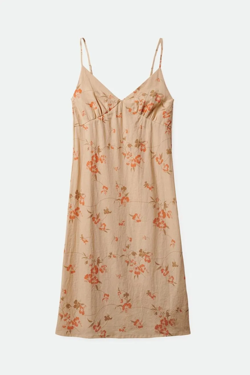 Lanai Linen Midi Dress - Whitecap sold by Brixton product image thumbnail 3