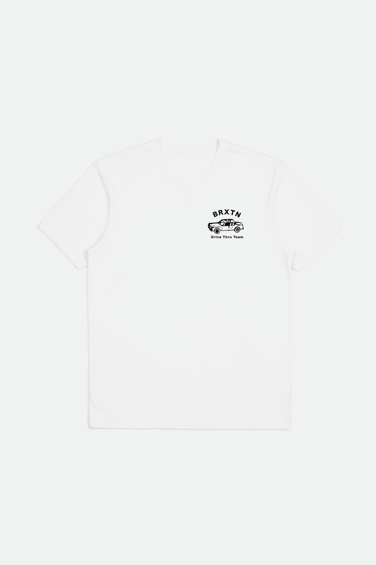 Drive Thru S/S Standard Tee - White sold by Brixton