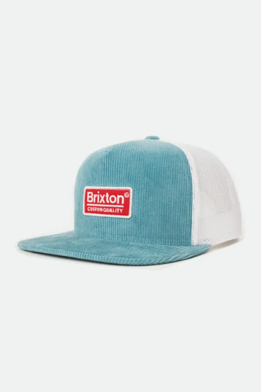Palmer Mesh Cap - Aqua sold by Brixton
