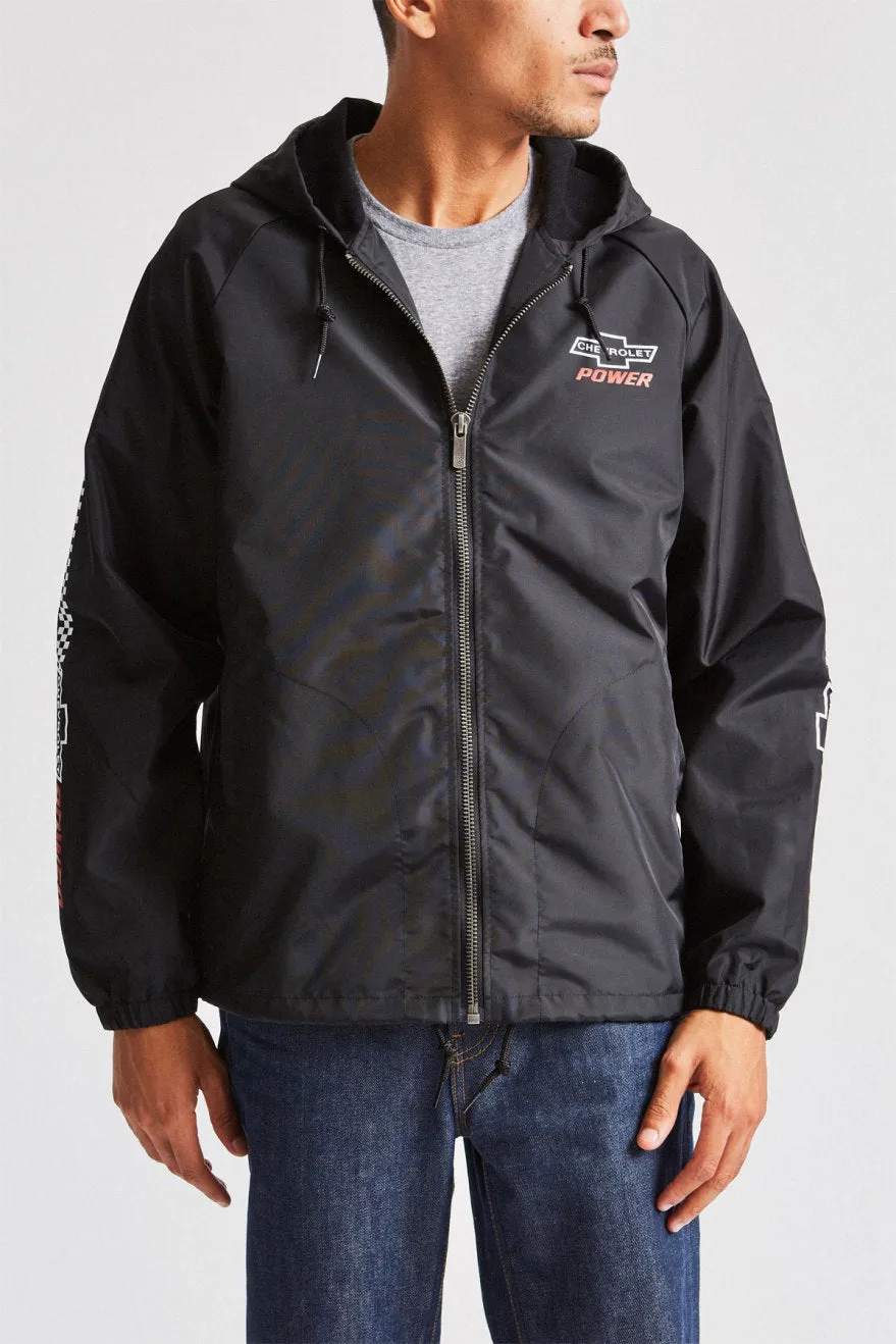 Claxton Brickyard Jacket - Bel Air Black sold by Brixton