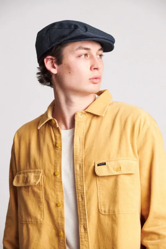 Hooligan Snap Cap - Dark Denim sold by Brixton