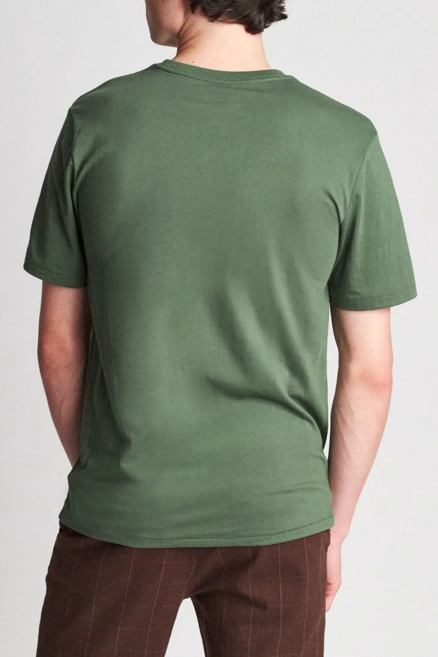 Basic S/S Pocket Tee - Leaf sold by Brixton product image thumbnail 3