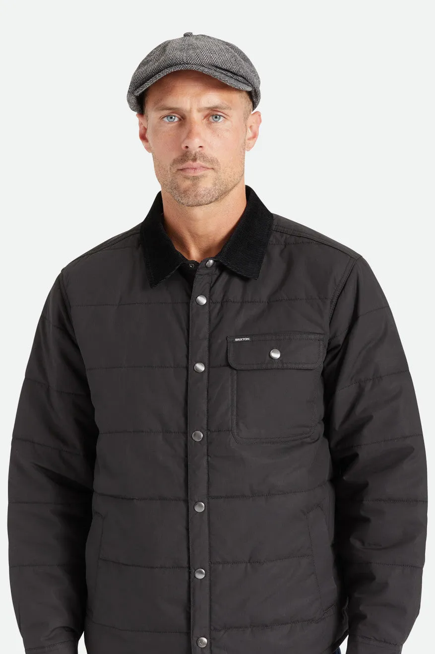 Brood Snap Cap - Grey/Black sold by Brixton product image thumbnail 4