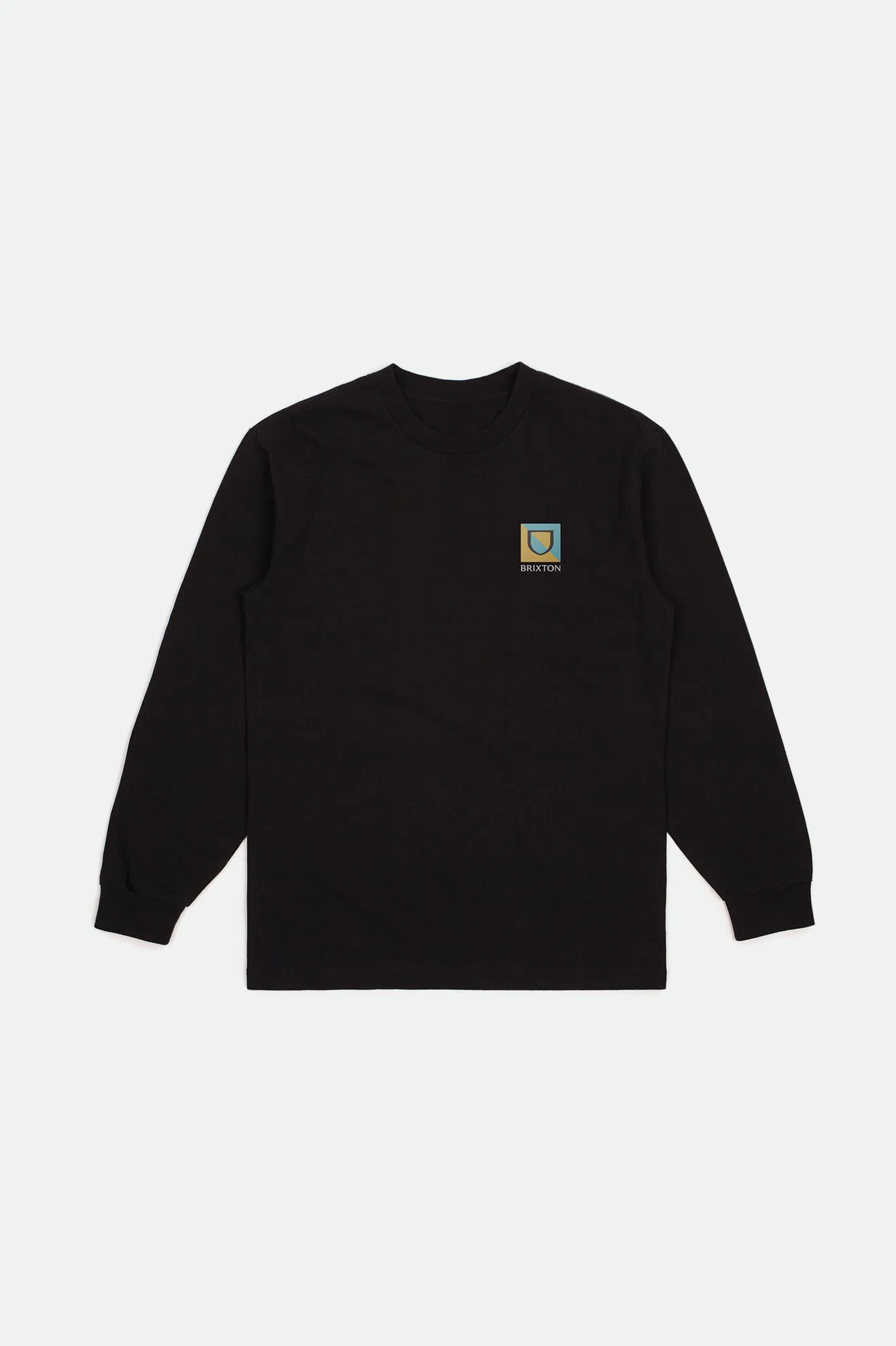 Beta Split L/S Standard Tee - Black sold by Brixton