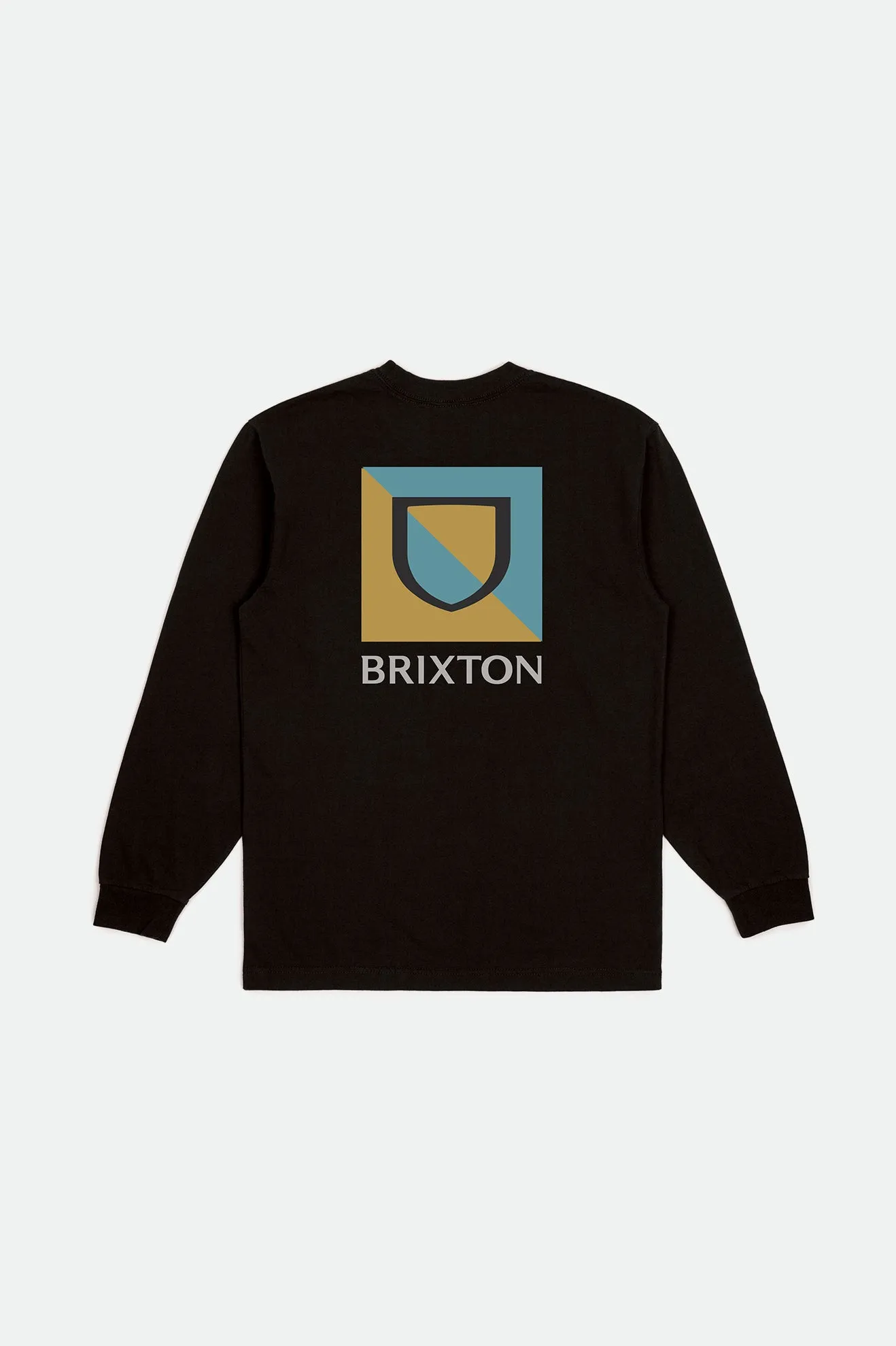 Beta Split L/S Standard Tee - Black sold by Brixton product image thumbnail 2