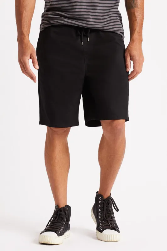 Madrid II Hemmed Short - Black sold by Brixton