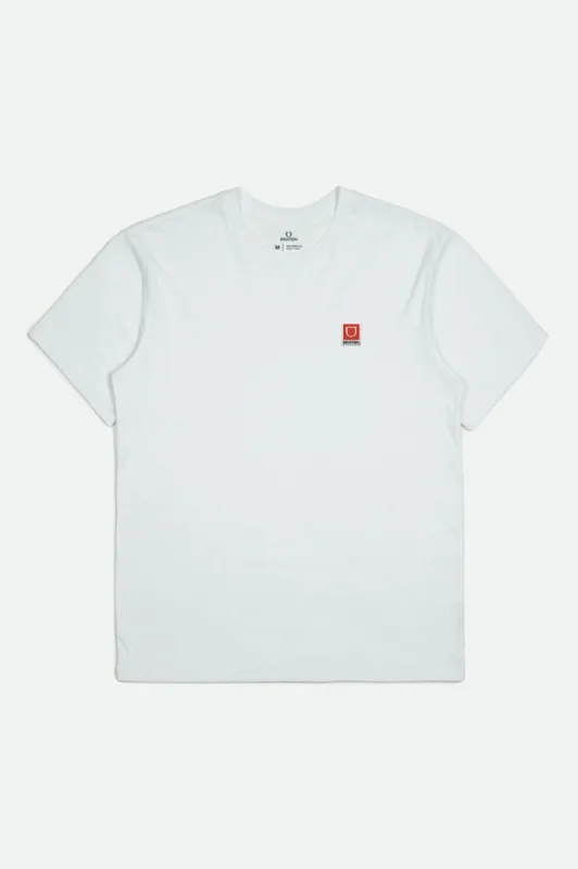 Beta S/S Tailored Tee - White sold by Brixton