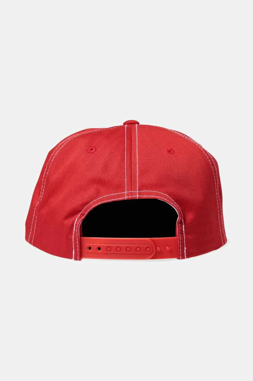 Grade Snapback - Red sold by Brixton product image thumbnail 2