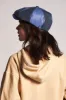 Brood Womens Snap Cap - Washed Navy/Navy sold by Brixton