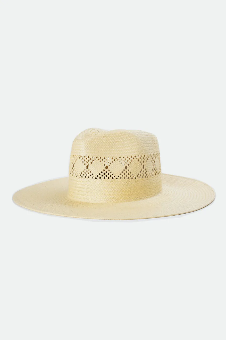 Joanna IV Hat - Tan sold by Brixton