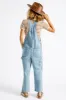 Christina Crop Overall - Faded Indigo sold by Brixton