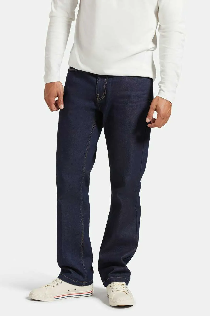 Builders 5-Pocket Stretch Pant - Rinse Denim sold by Brixton product image thumbnail 2
