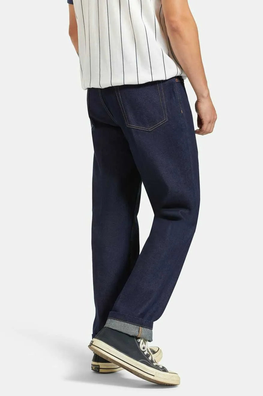 Builders 5-Pocket Stretch Pant - Rinse Denim sold by Brixton product image thumbnail 5