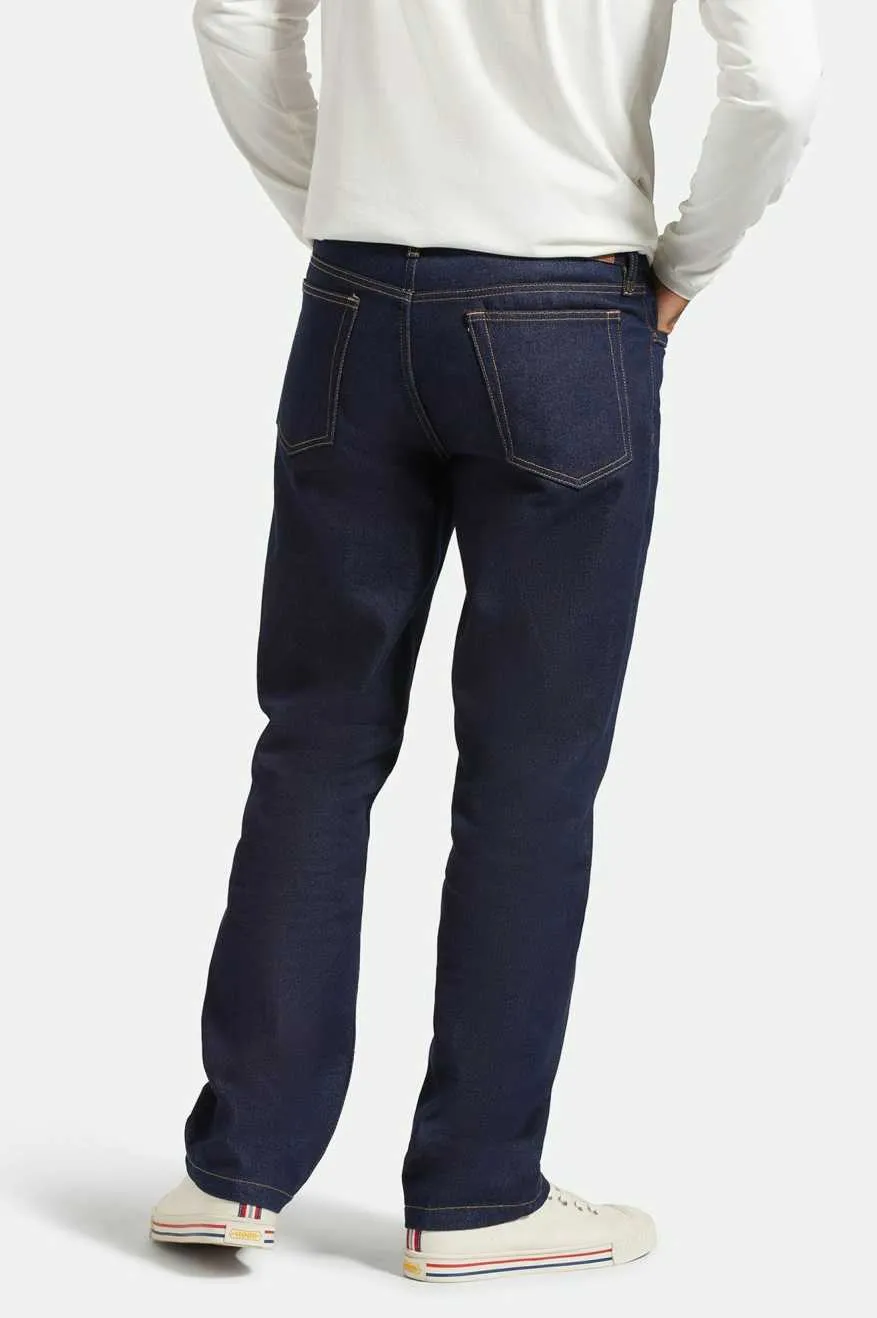 Builders 5-Pocket Stretch Pant - Rinse Denim sold by Brixton product image thumbnail 3