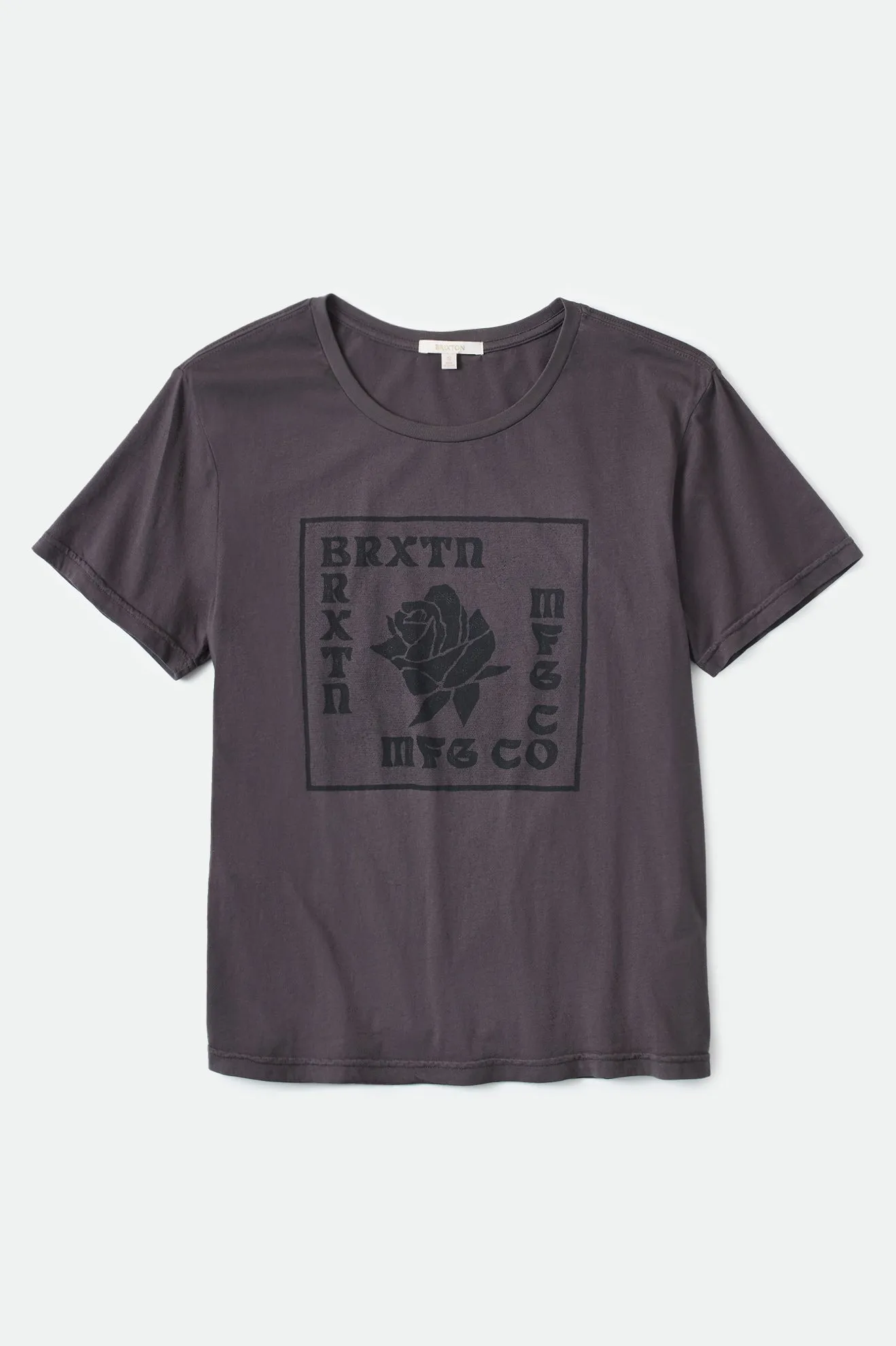 Rose Vintage Tee - Washed Black sold by Brixton product image thumbnail 5
