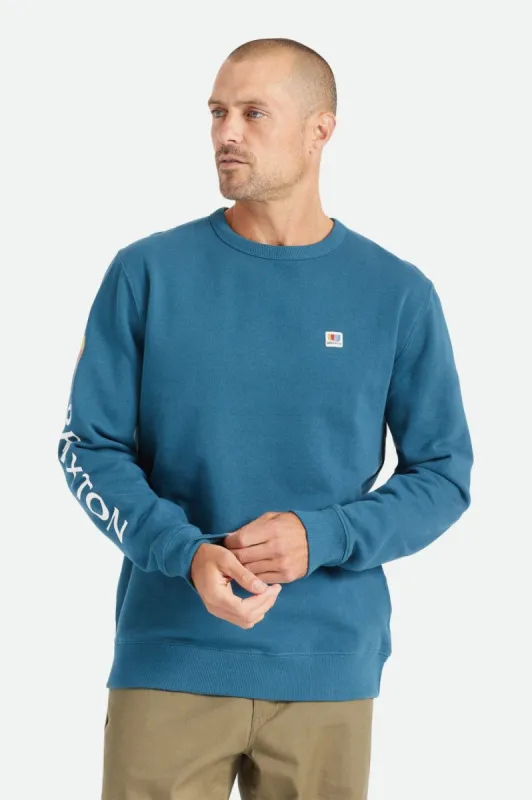 Alton Crew - Indian Teal sold by Brixton