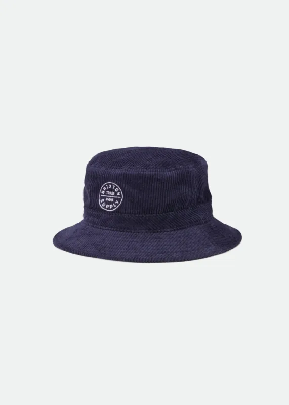 Oath Bucket Hat - Navy sold by Brixton
