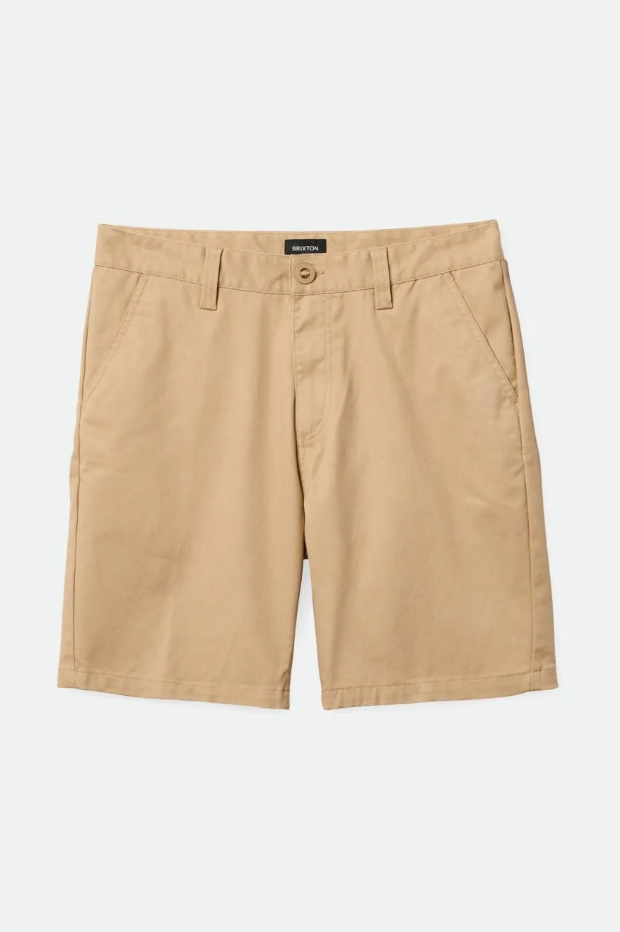 Choice Chino Short 9" - Sand sold by Brixton