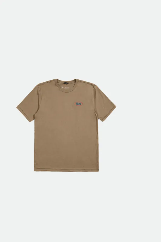 Parsons S/S Tailored Tee - Mojave sold by Brixton