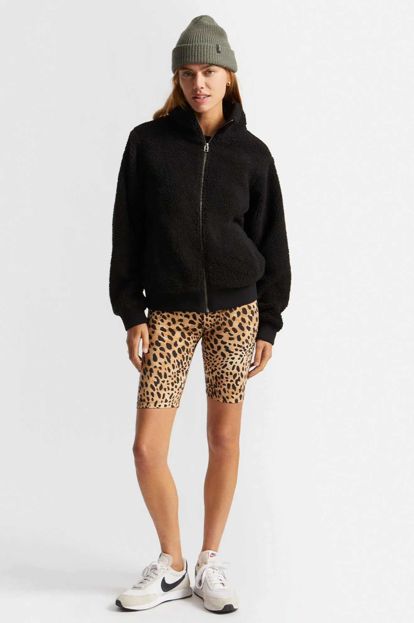 Utopia Sherpa Bomber Jacket - Black sold by Brixton product image thumbnail 2