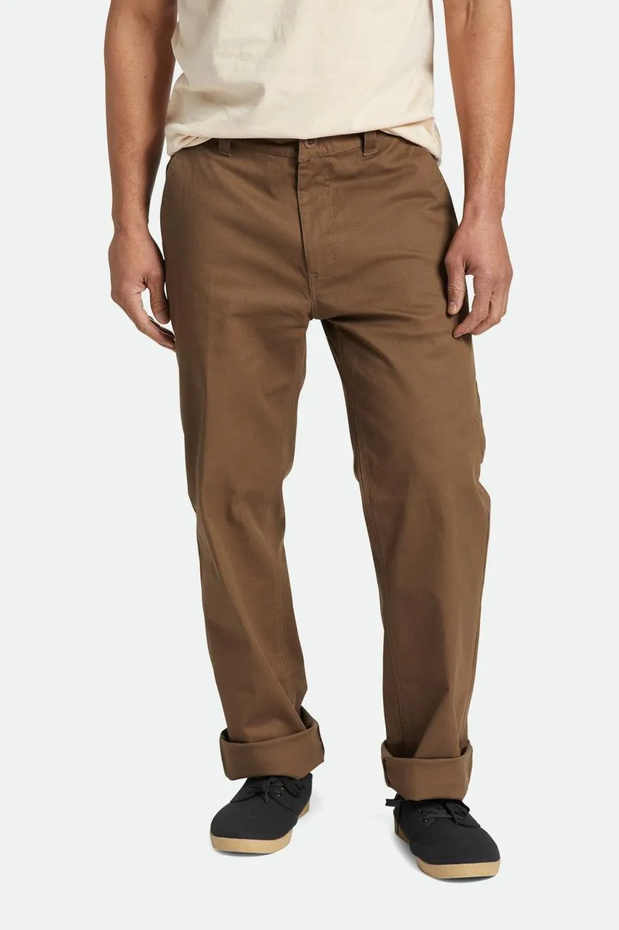 Choice Chino Relaxed Pant - Dark Earth sold by Brixton product image thumbnail 2