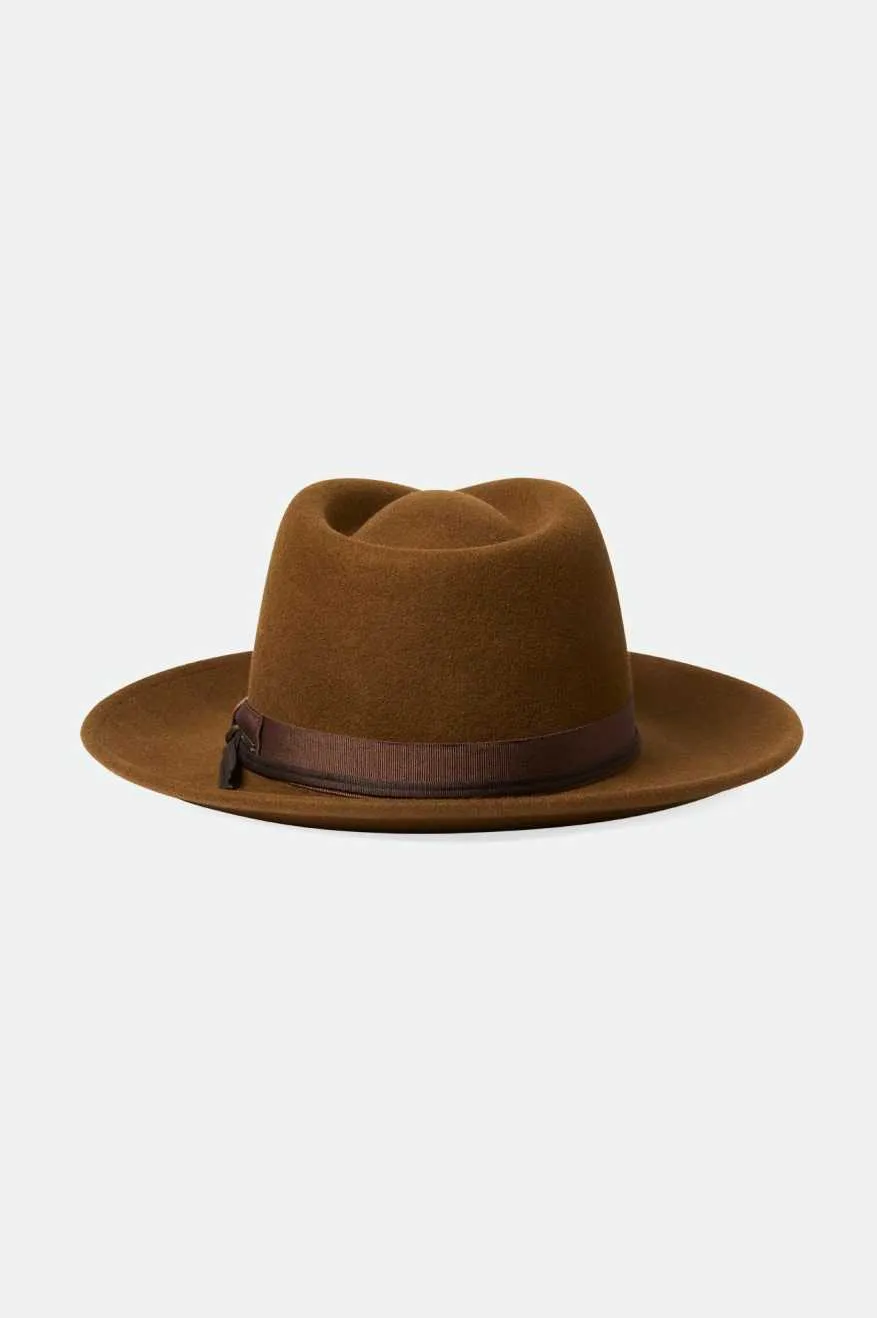 Dayton Convertabrim Rancher Hat - Coffee/Brown sold by Brixton product image thumbnail 2