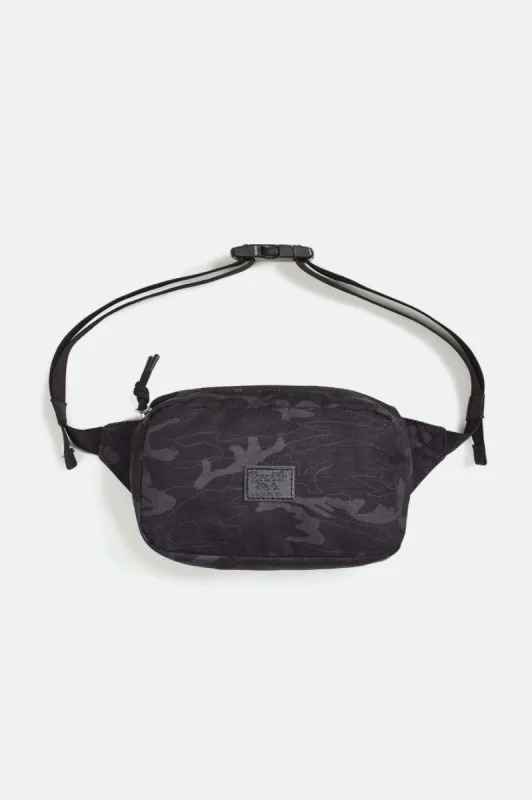 Stewart Hip Pack - Black/Camo sold by Brixton