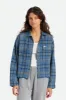 Bowery Women's Lightweight L/S Flannel - Joe Blue sold by Brixton